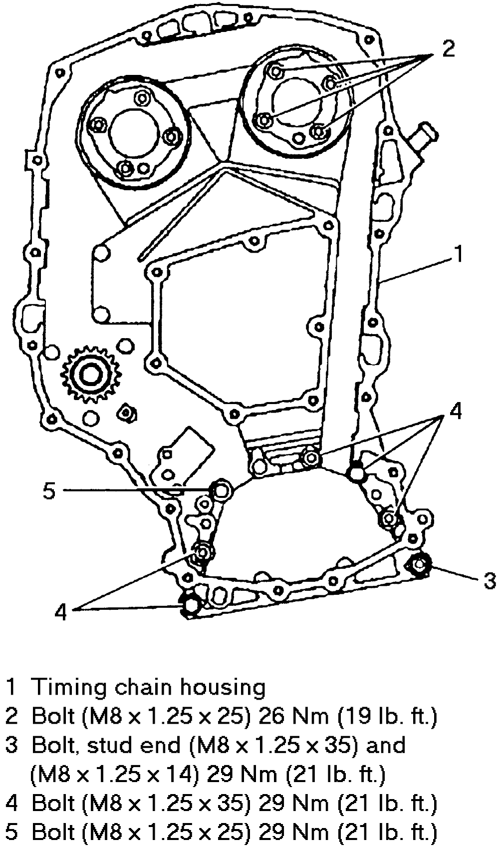 Chevrolet Malibu 2007 kit cadena de tiempo pontiac 3 4 engine diagram tensioner 