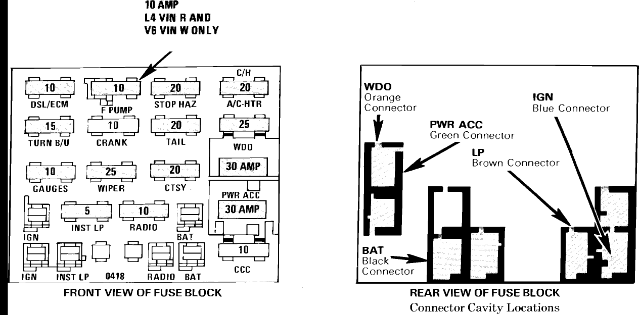 UBICACION DE FUSIBLE DE BOMBA DE COMBUSTIBLE 1992 isuzu radio wiring diagram 