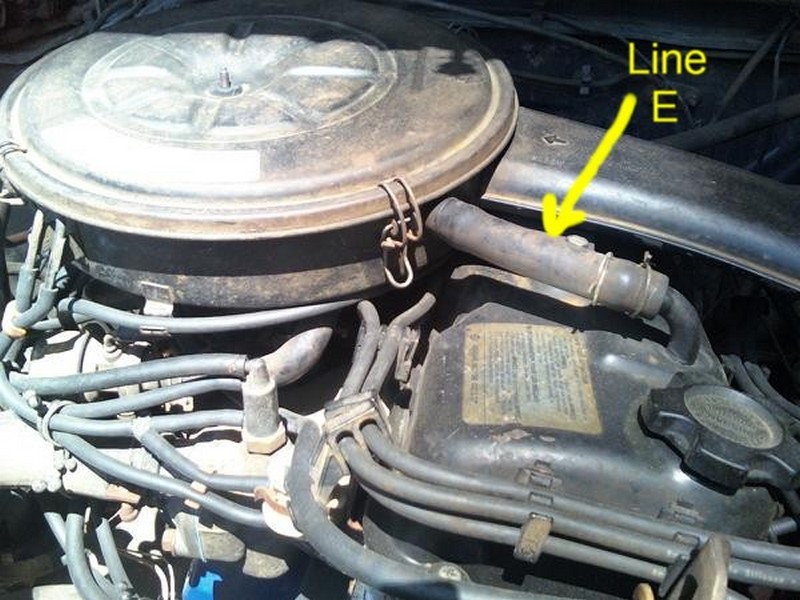 Como se conectan las mangueras del carburador de motor z24 ... si engine diagram 