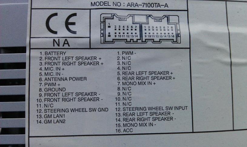 como identificar los colores del cableado de radio de ... standard car stereo wire diagram 