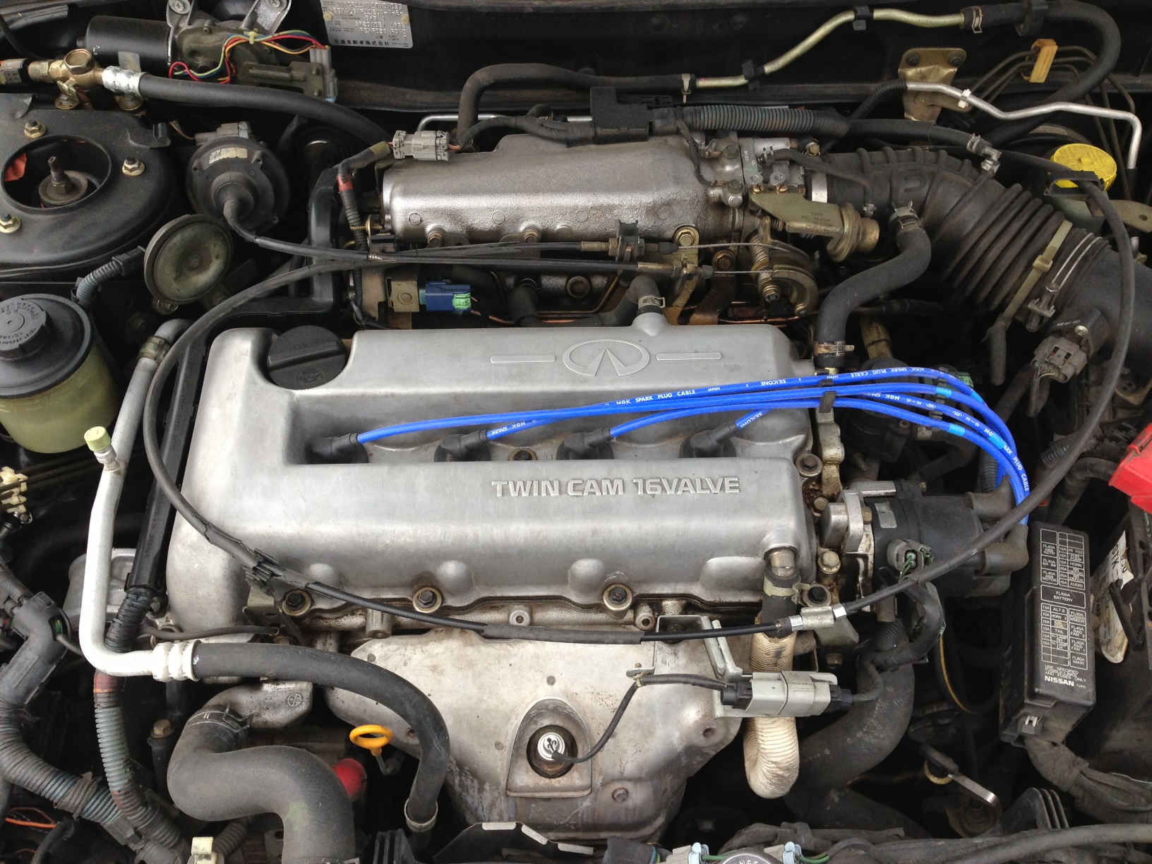 Especificaciones de torque o apriete para motor Nissan SR20DE