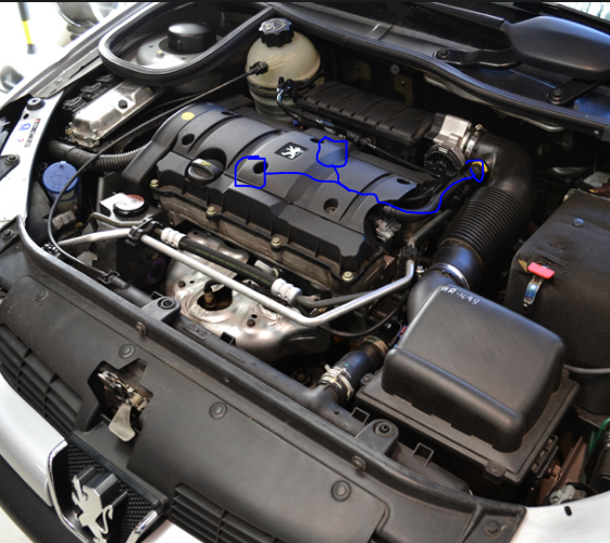 Регулировка клапанов peugeot 206