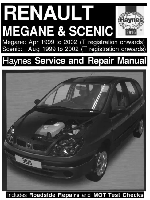 Manual de mecánica Renault Megane y Renault Scenic