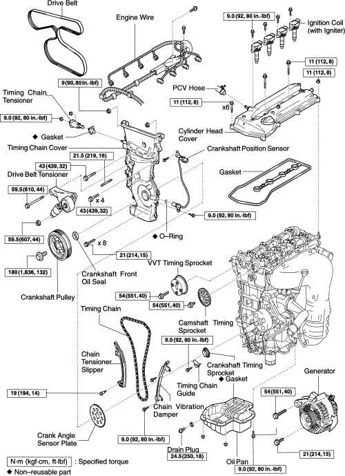 como poner a ponto un motor toyota 2.4Rav 4 2007 1986 honda civic wiring diagram 